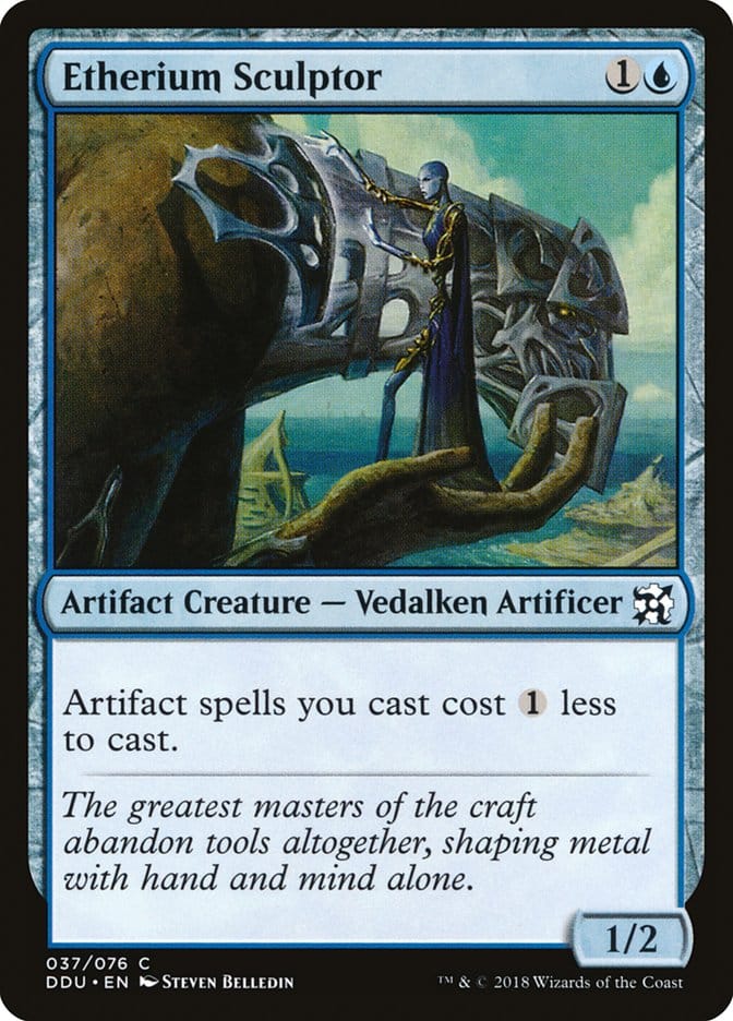 Etherium Sculptor [Duel Decks: Elves vs. Inventors] Magic: The Gathering
