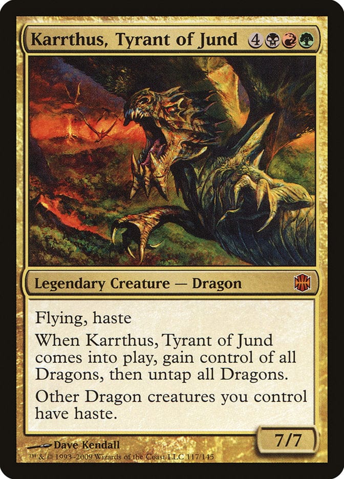 Karrthus, Tyrant of Jund [Alara Reborn] Magic: The Gathering