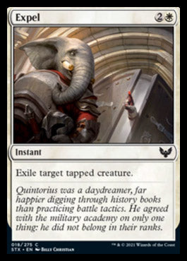Expel [Strixhaven: School of Mages] Magic: The Gathering