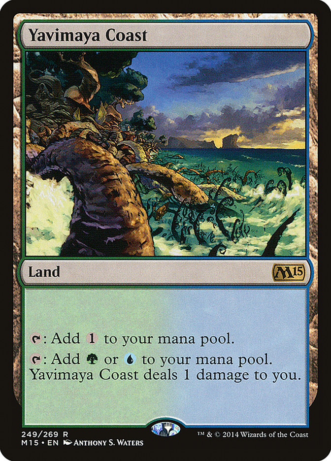 Yavimaya Coast [Magic 2015] Magic: The Gathering