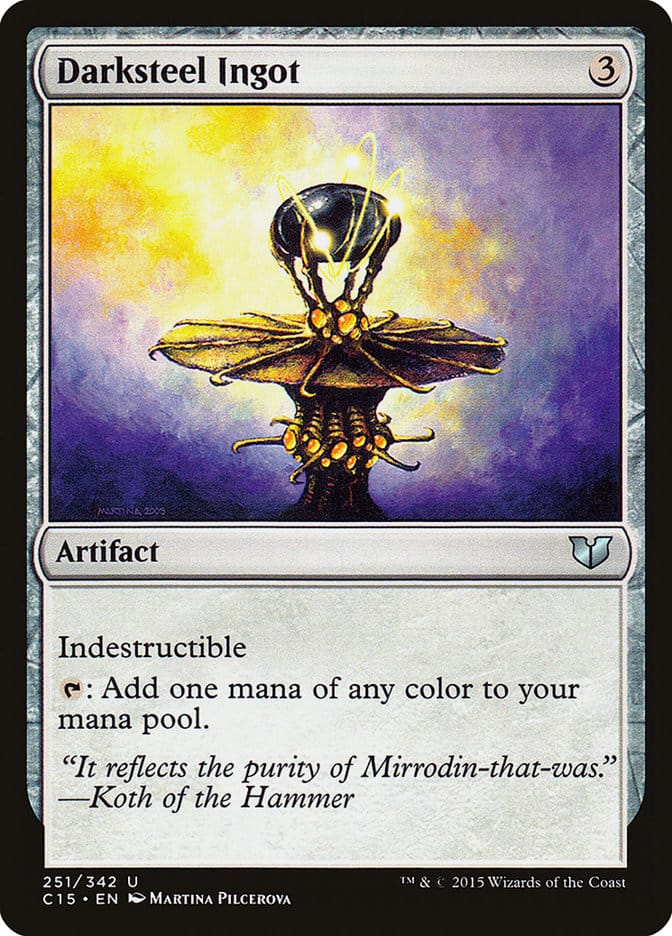 Darksteel Ingot [Commander 2015] Magic: The Gathering