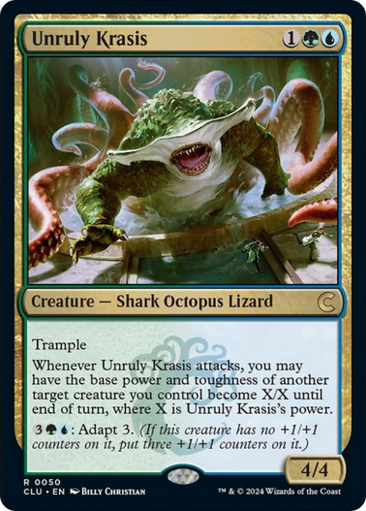 Unruly Krasis [Ravnica: Clue Edition] Magic: The Gathering