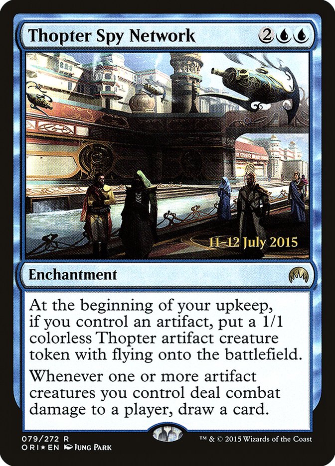 Thopter Spy Network [Magic Origins Prerelease Promos] Magic: The Gathering