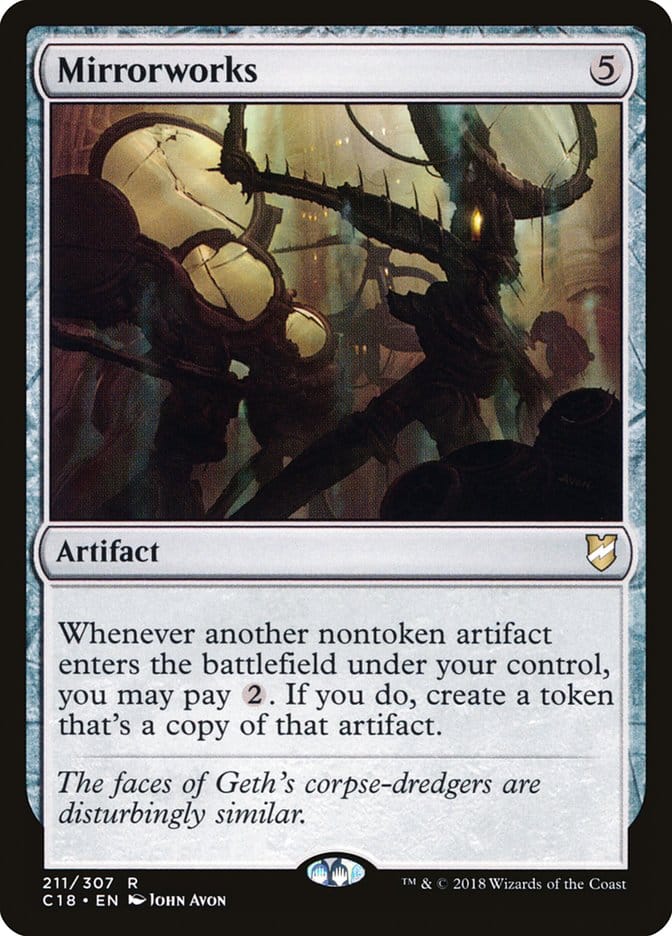 Mirrorworks [Commander 2018] Magic: The Gathering