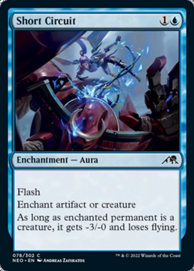 Short Circuit [Kamigawa: Neon Dynasty] Magic: The Gathering