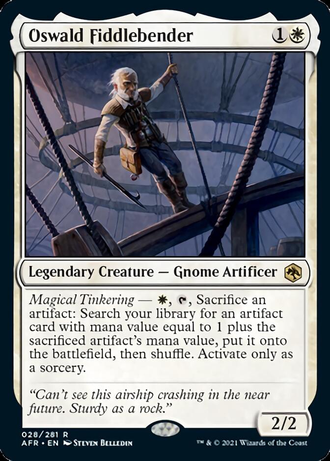 Oswald Fiddlebender [Dungeons & Dragons: Adventures in the Forgotten Realms] Magic: The Gathering