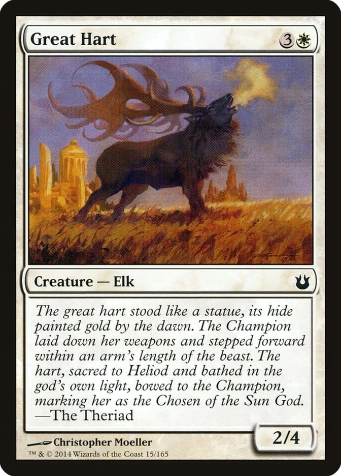 Great Hart [Born of the Gods] Magic: The Gathering