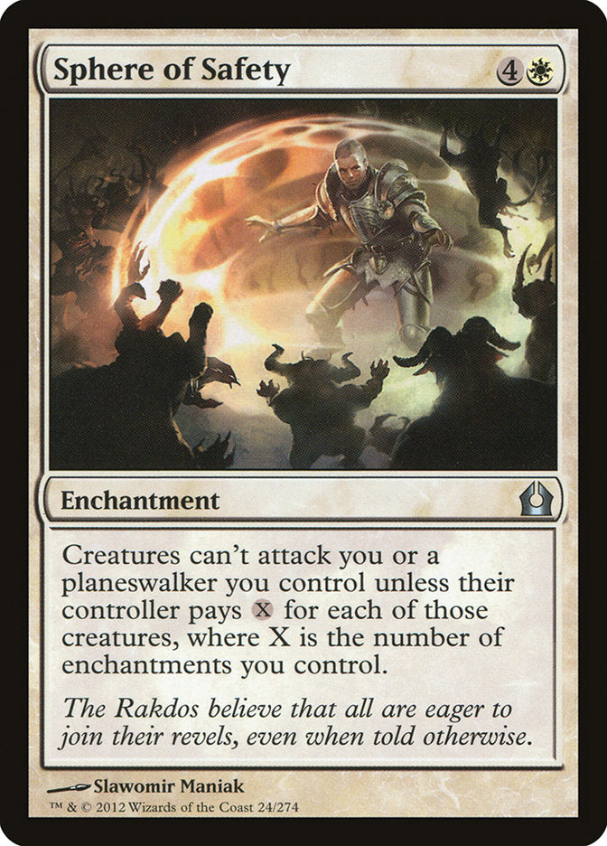 Sphere of Safety [Return to Ravnica] Magic: The Gathering