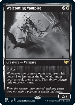 Welcoming Vampire [Innistrad: Double Feature] Magic: The Gathering