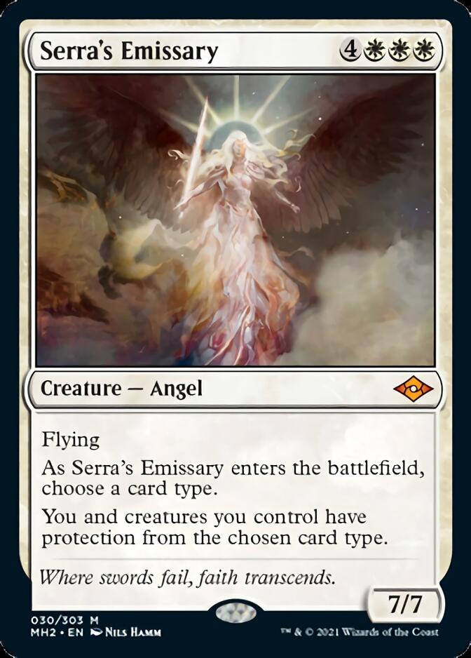 Serra's Emissary [Modern Horizons 2] Magic: The Gathering