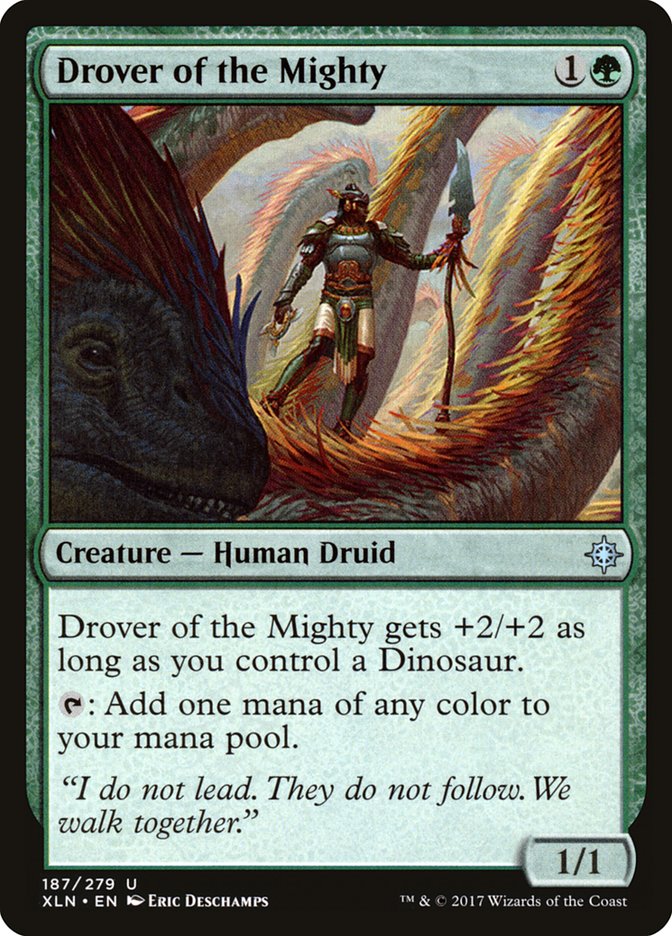 Drover of the Mighty [Ixalan] Magic: The Gathering