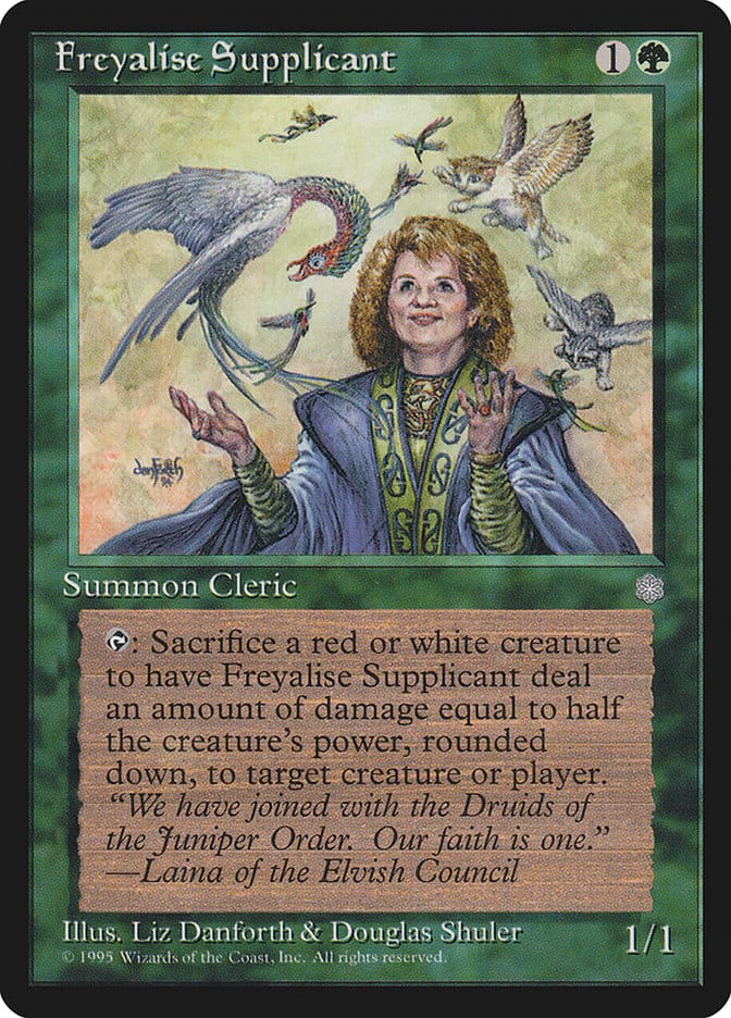 Freyalise Supplicant [Ice Age] Magic: The Gathering