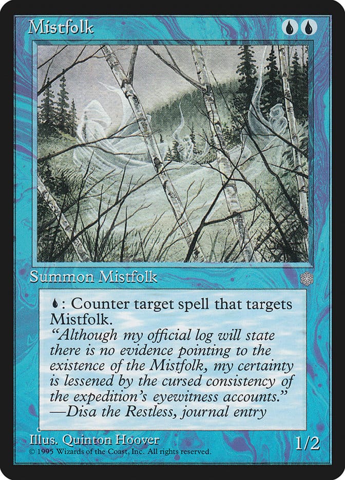 Mistfolk [Ice Age] Magic: The Gathering