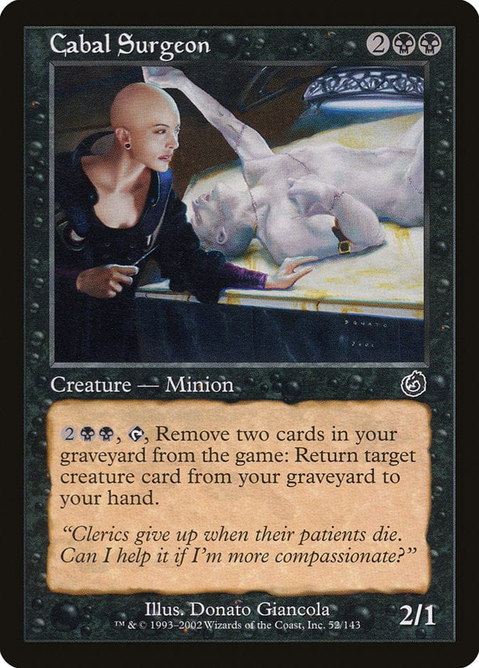 Cabal Surgeon [Torment] Magic: The Gathering