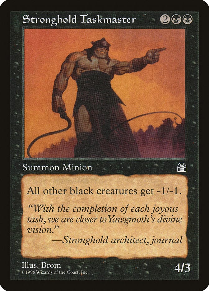 Stronghold Taskmaster [Stronghold] Magic: The Gathering