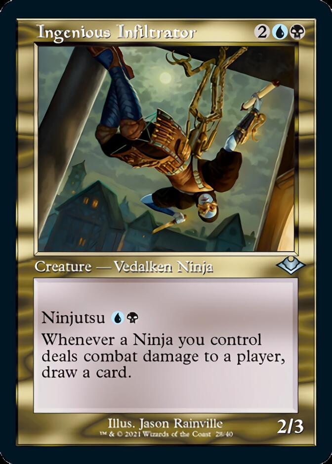 Ingenious Infiltrator (Retro) [Modern Horizons] Magic: The Gathering