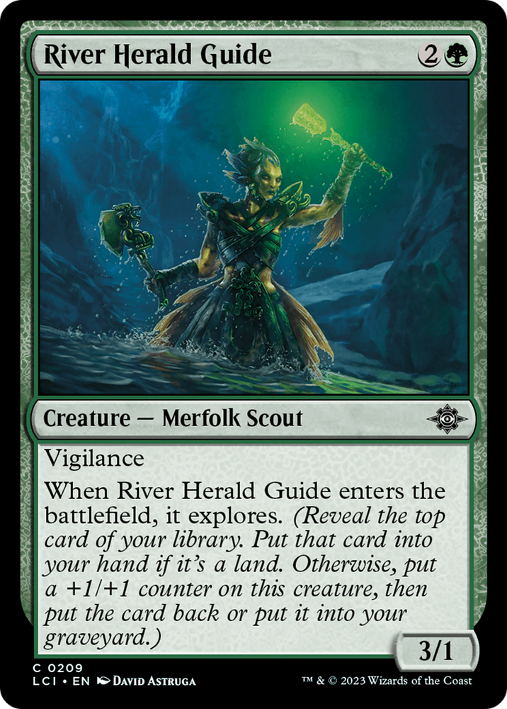 River Herald Guide [The Lost Caverns of Ixalan] Magic: The Gathering