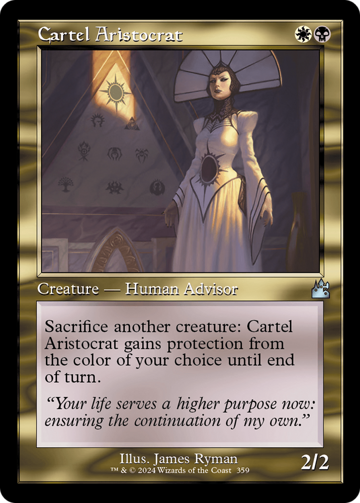 Cartel Aristocrat (Retro Frame) [Ravnica Remastered] Magic: The Gathering