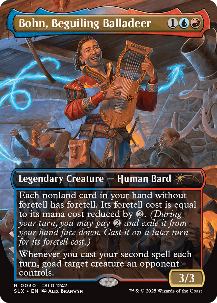 Bohn, Beguiling Balladeer [Secret Lair: Universes Within] Magic: The Gathering