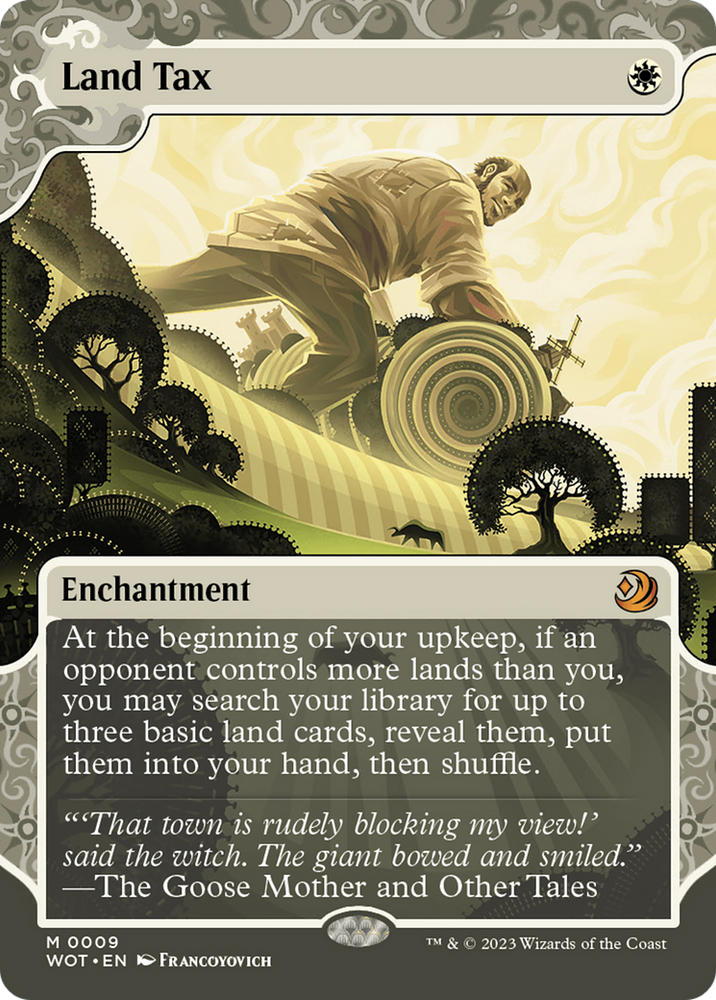 Land Tax [Wilds of Eldraine: Enchanting Tales] Magic: The Gathering