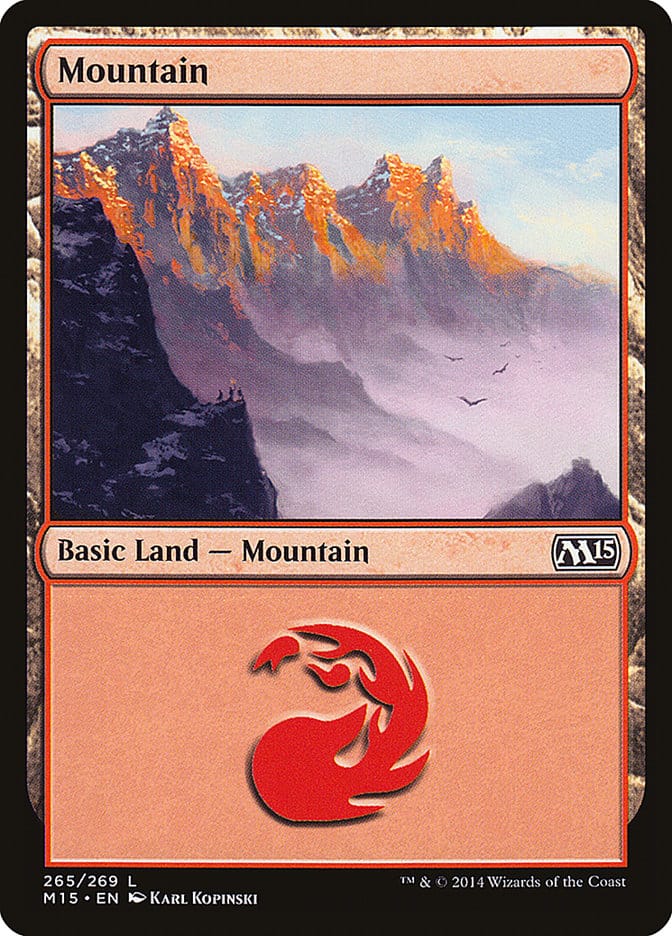 Mountain (265) [Magic 2015] Magic: The Gathering