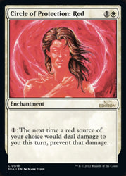 Circle of Protection: Red [30th Anniversary Edition] Magic: The Gathering