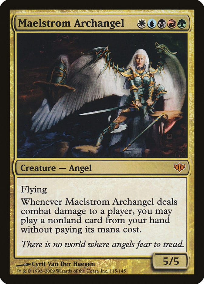 Maelstrom Archangel [Conflux] Magic: The Gathering