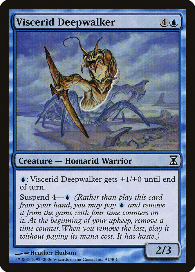 Viscerid Deepwalker [Time Spiral] Magic: The Gathering