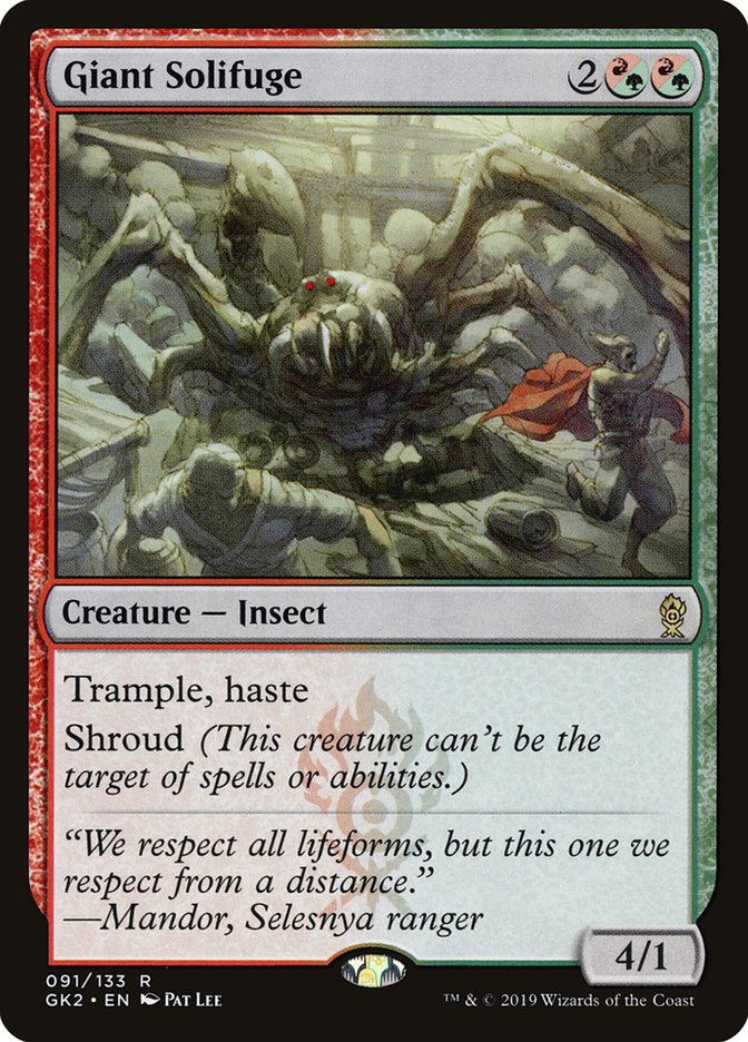 Giant Solifuge [Ravnica Allegiance Guild Kit] Magic: The Gathering