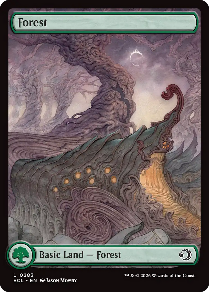 Forest (0283) [Lorwyn Eclipsed] Magic: The Gathering