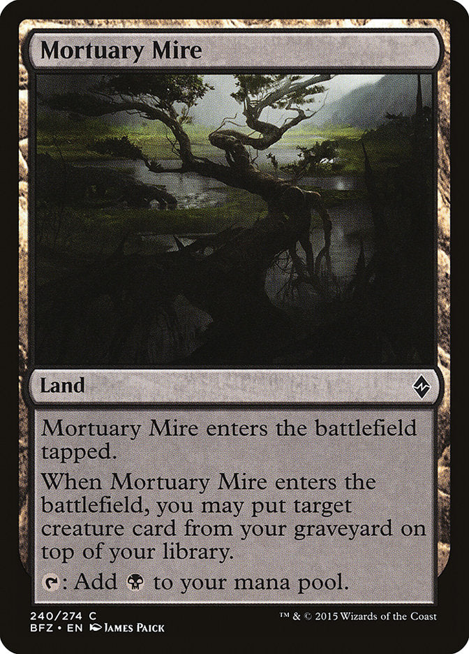 Mortuary Mire [Battle for Zendikar] Magic: The Gathering