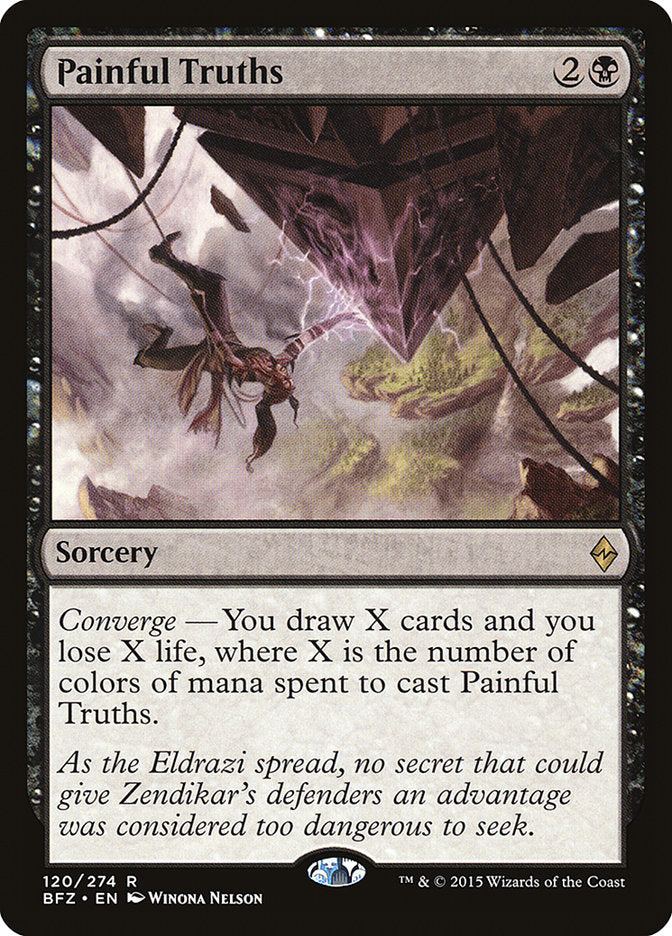 Painful Truths [Battle for Zendikar] Magic: The Gathering