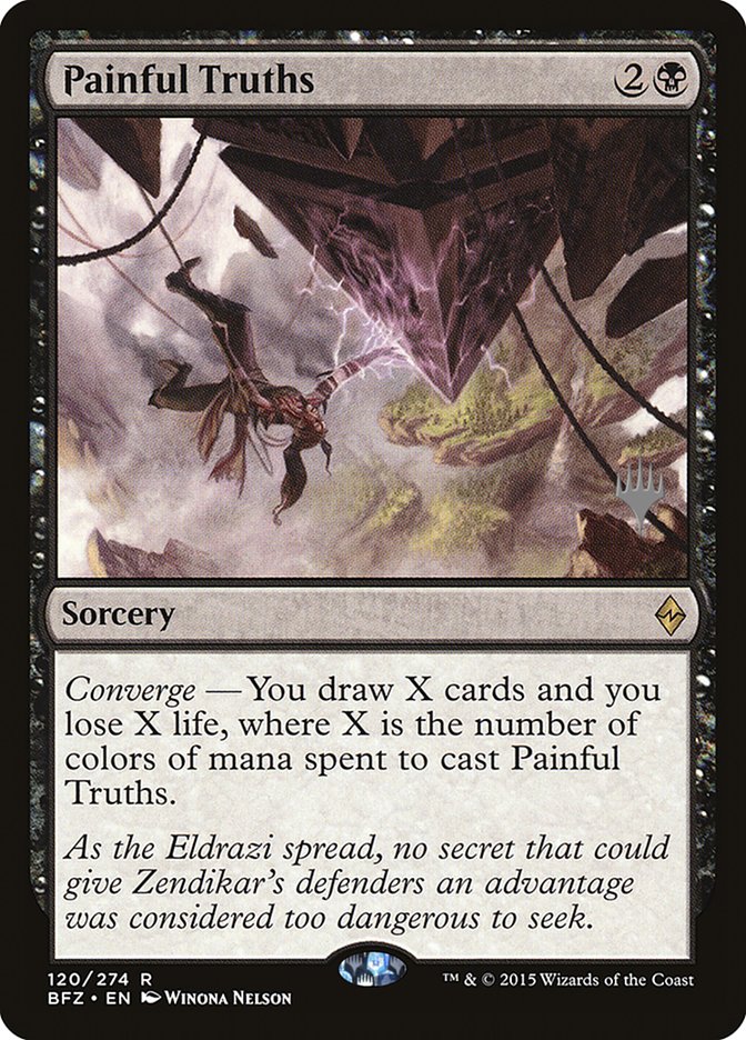 Painful Truths (Promo Pack) [Battle for Zendikar Promos] Magic: The Gathering