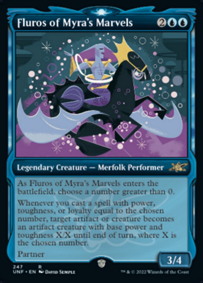 Fluros of Myra's Marvels (Showcase) [Unfinity] Magic: The Gathering