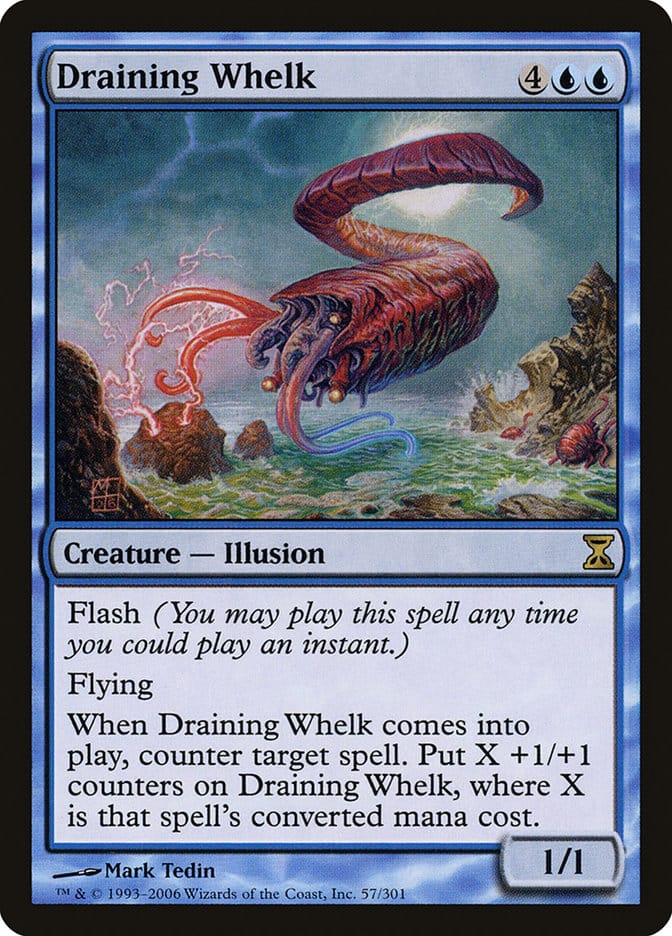 Draining Whelk [Time Spiral] Magic: The Gathering