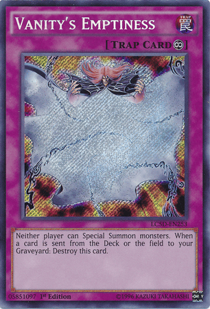 Vanity's Emptiness [LC5D-EN253] Secret Rare - Yugioh Cards For Your TCG Needs!