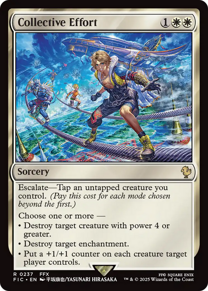 Collective Effort [FINAL FANTASY Commander] Magic: The Gathering