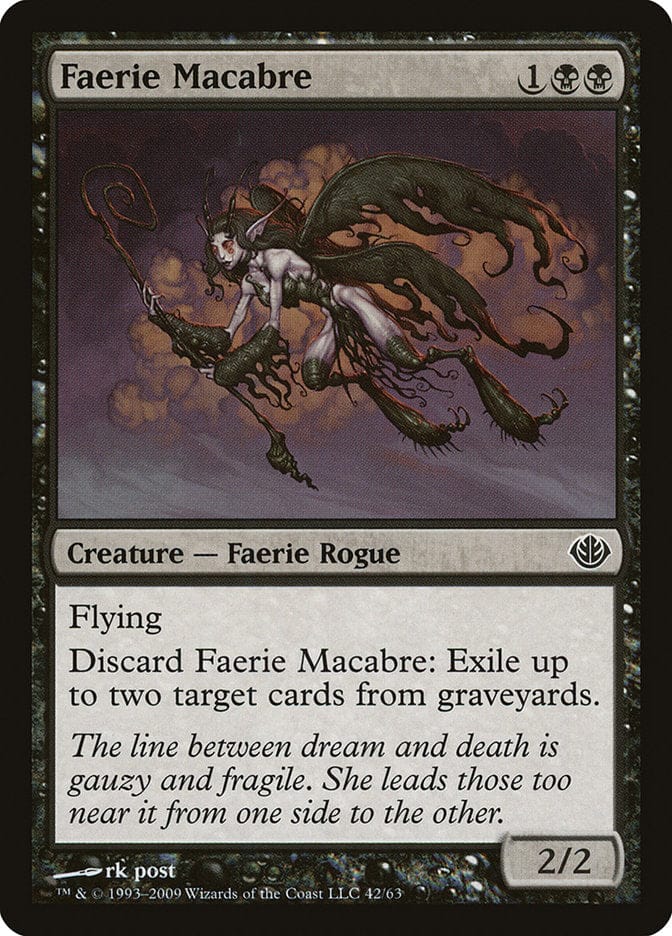 Faerie Macabre [Duel Decks: Garruk vs. Liliana] Magic: The Gathering