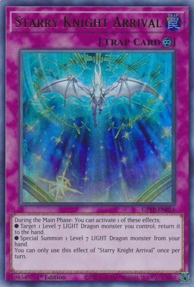 Starry Knight Arrival [GFTP-EN034] Ultra Rare - Yugioh Cards For Your TCG Needs!