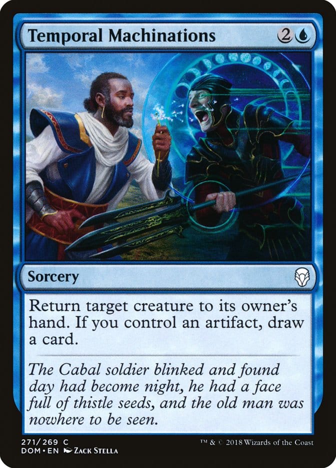 Temporal Machinations [Dominaria] Magic: The Gathering