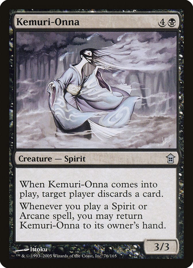 Kemuri-Onna [Saviors of Kamigawa] Magic: The Gathering