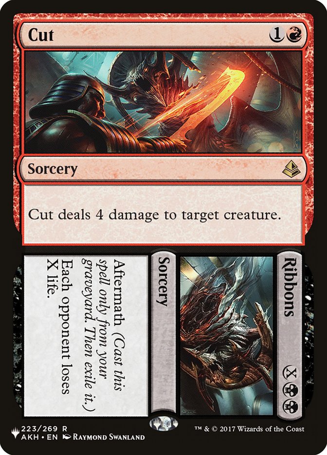 Cut // Ribbons [The List] Magic: The Gathering