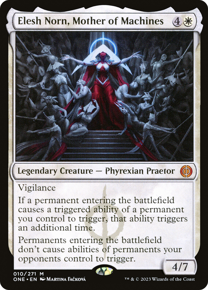 Elesh Norn, Mother of Machines [Phyrexia: All Will Be One] Magic: The Gathering