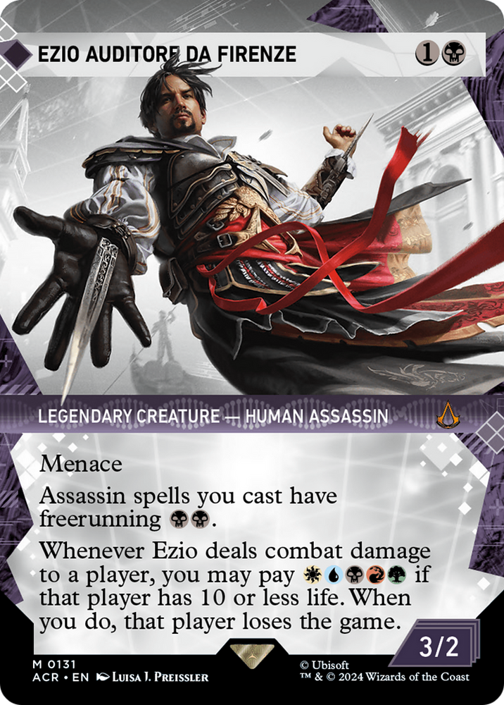 Ezio Auditore da Firenze (Showcase) [Assassin's Creed] Magic: The Gathering