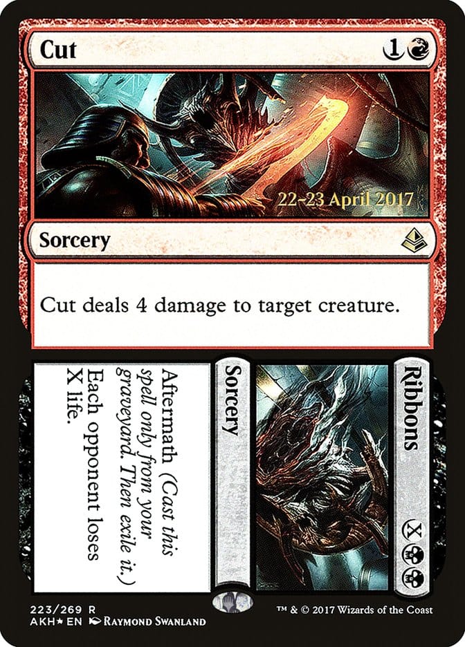 Cut // Ribbons [Amonkhet Prerelease Promos] Magic: The Gathering