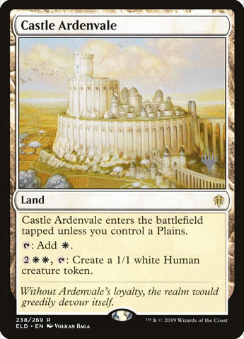 Castle Ardenvale (Promo Pack) [Throne of Eldraine Promos] Magic: The Gathering