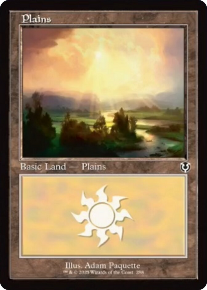 Plains (288) (Retro Frame) [Innistrad Remastered] Magic: The Gathering