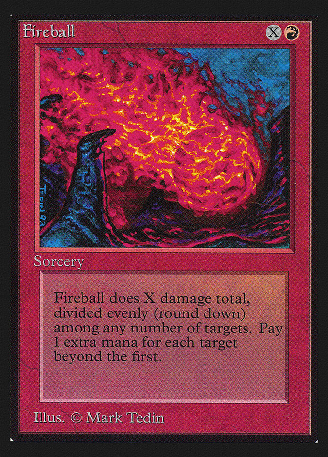 Fireball [Collectors' Edition] Magic: The Gathering