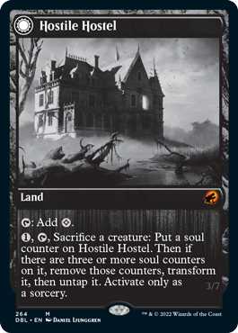 Hostile Hostel // Creeping Inn [Innistrad: Double Feature] Magic: The Gathering