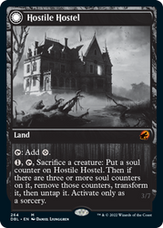 Hostile Hostel // Creeping Inn [Innistrad: Double Feature] Magic: The Gathering